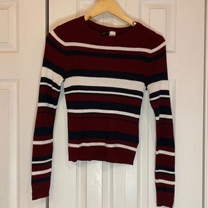 H&M STRIPED SWEATER